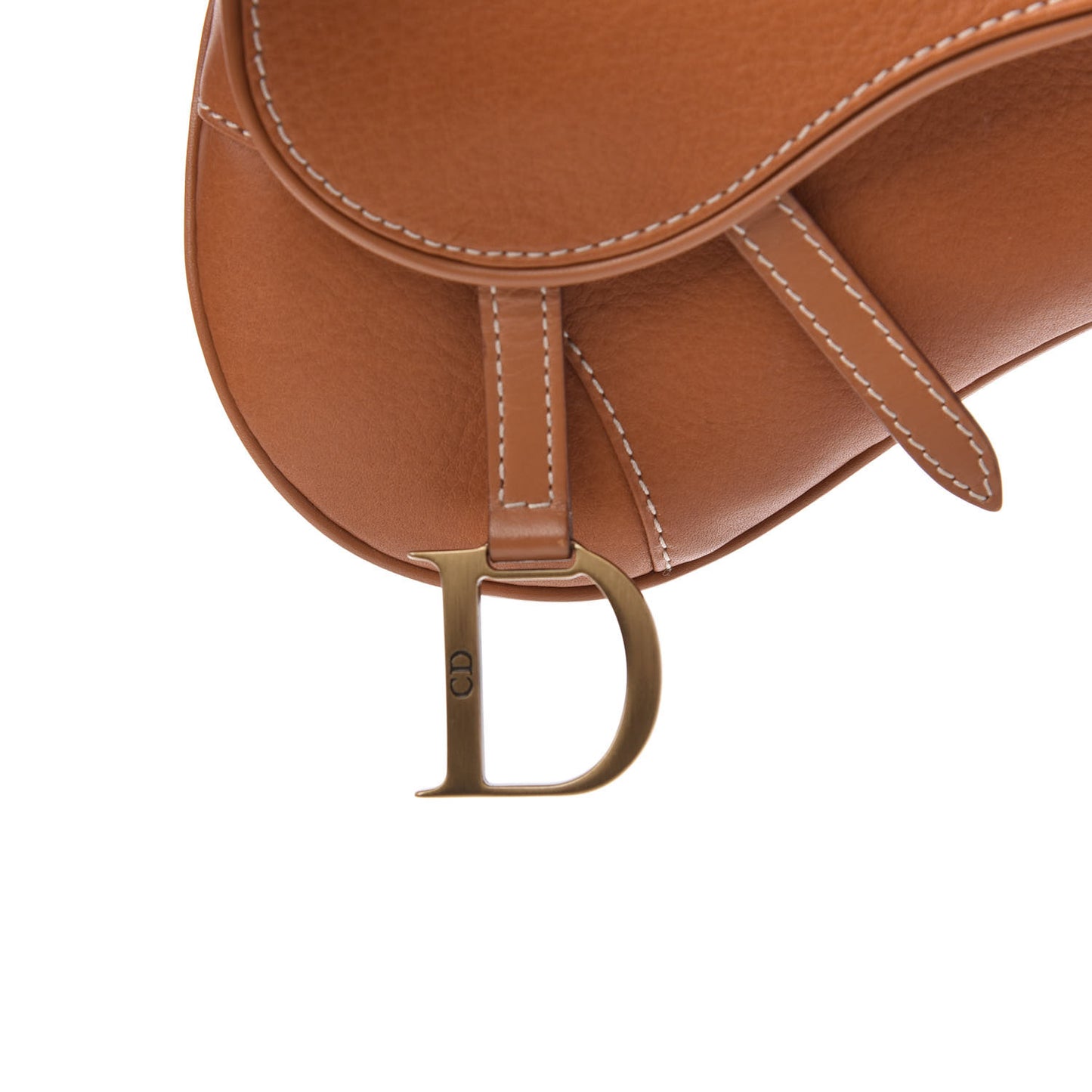 Calfskin Saddle Belt Bag Tan
