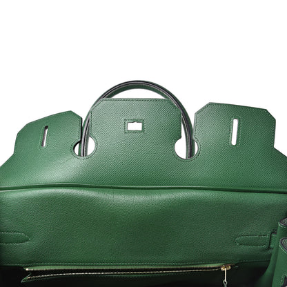 Hermes Epsom Birkin 35 Vert Bengale 17 of 28