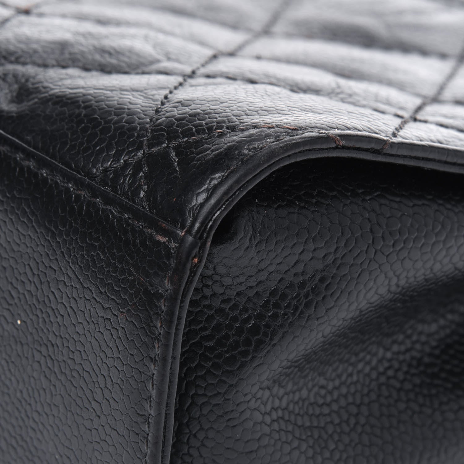 Chanel Crumpled Grained Calfskin Medium CC Crave Flap Black 16 of 22