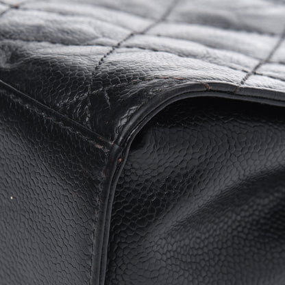 Chanel Crumpled Grained Calfskin Medium CC Crave Flap Black 16 of 22