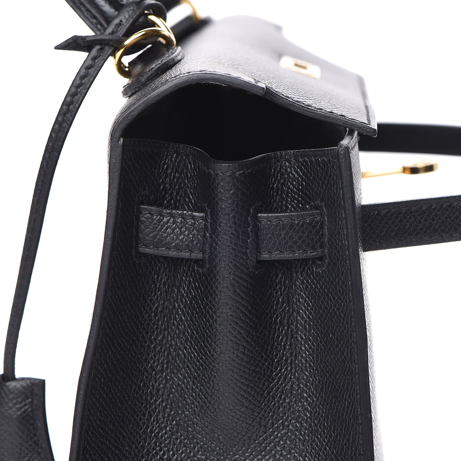 Hermes Epsom Kelly Sellier 25 Black 27 of 34