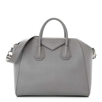 Givenchy Sugar Goatskin Medium Antigona Pearl Grey 1 of 15
