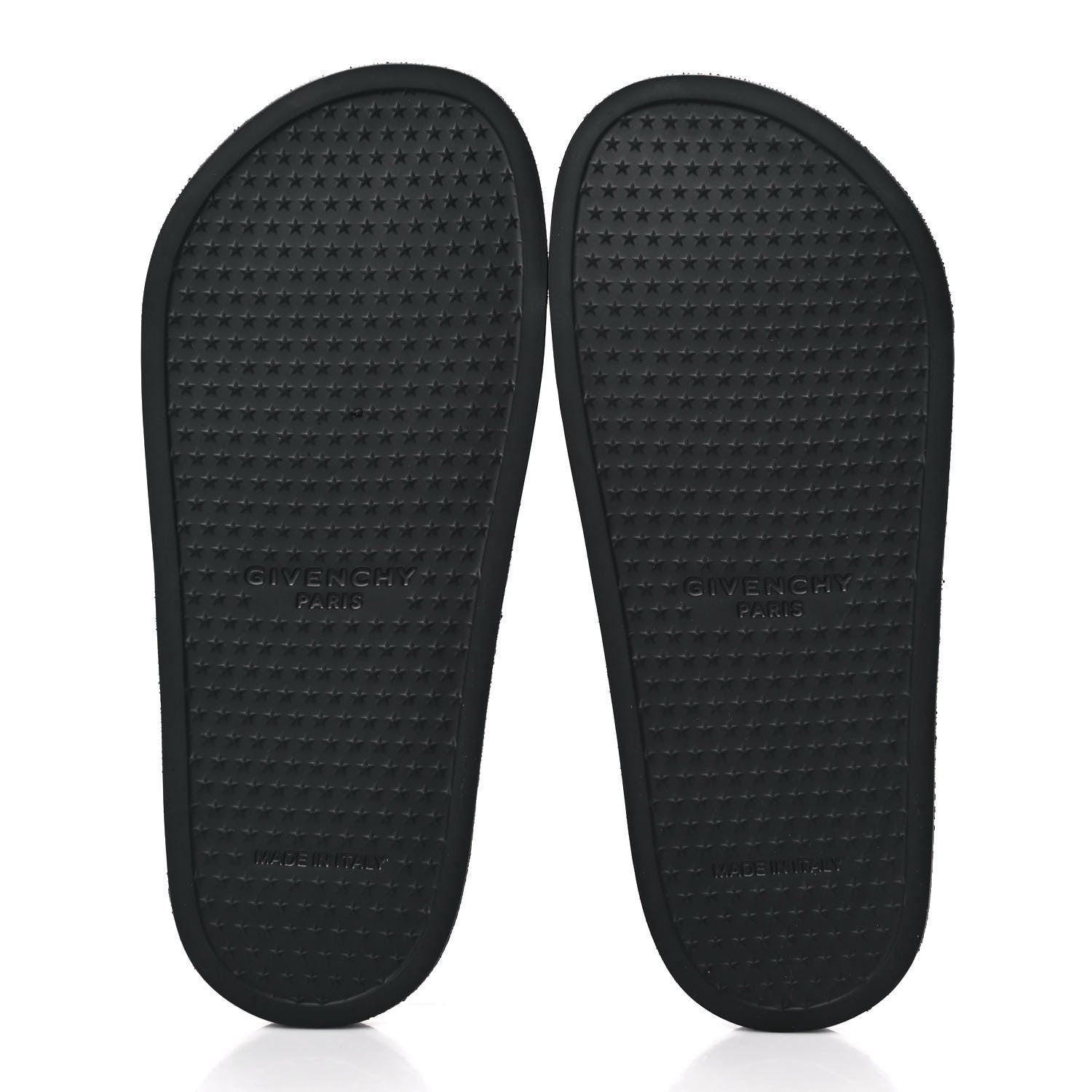 Givenchy Rubber Logo Pool Slide Sandals 36 Black 5 of 9