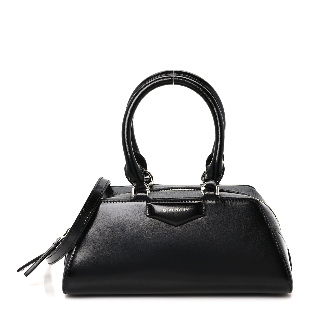 Box Calfskin East West Mini Antigona Black