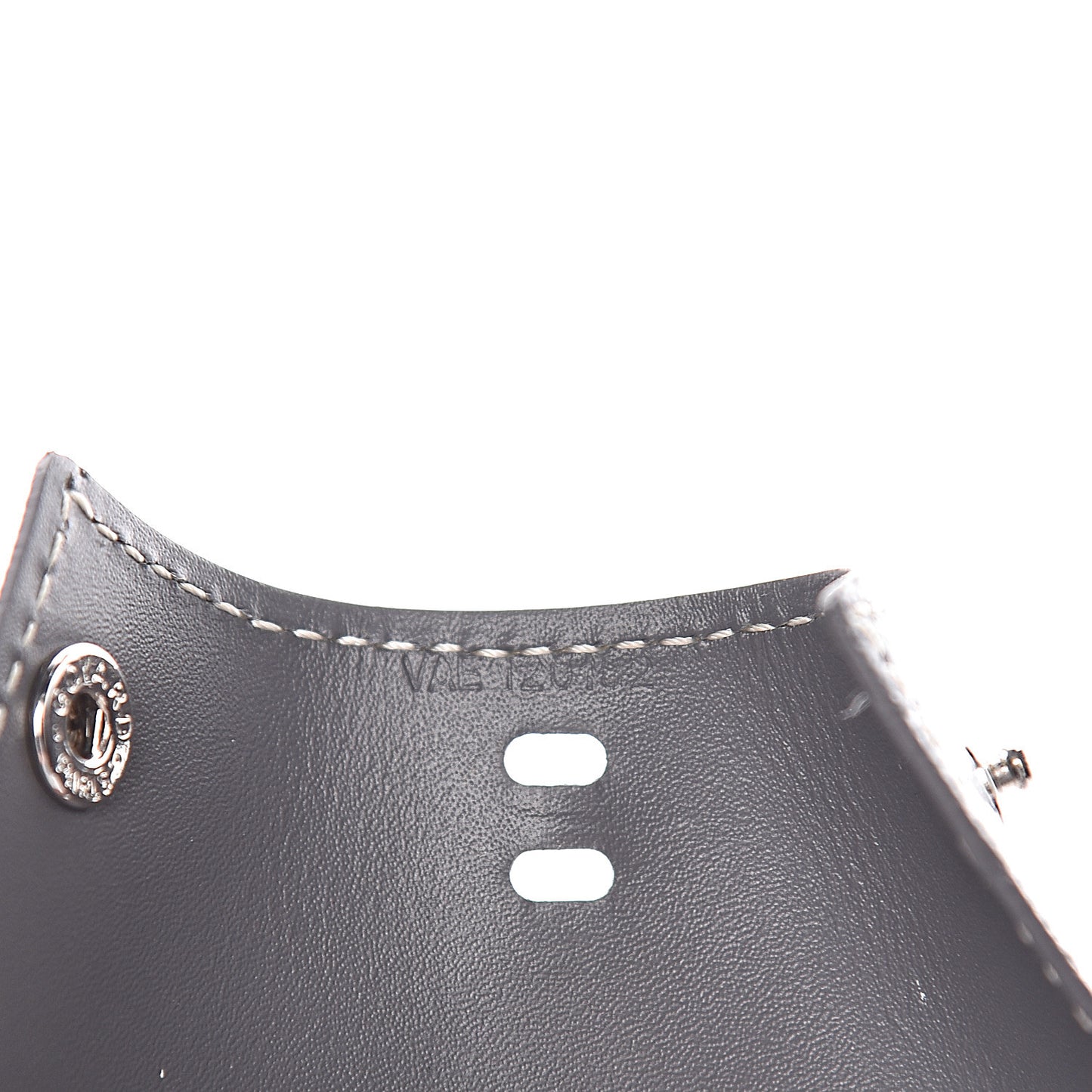 Goyardine Chambellan Bag Charm Grey