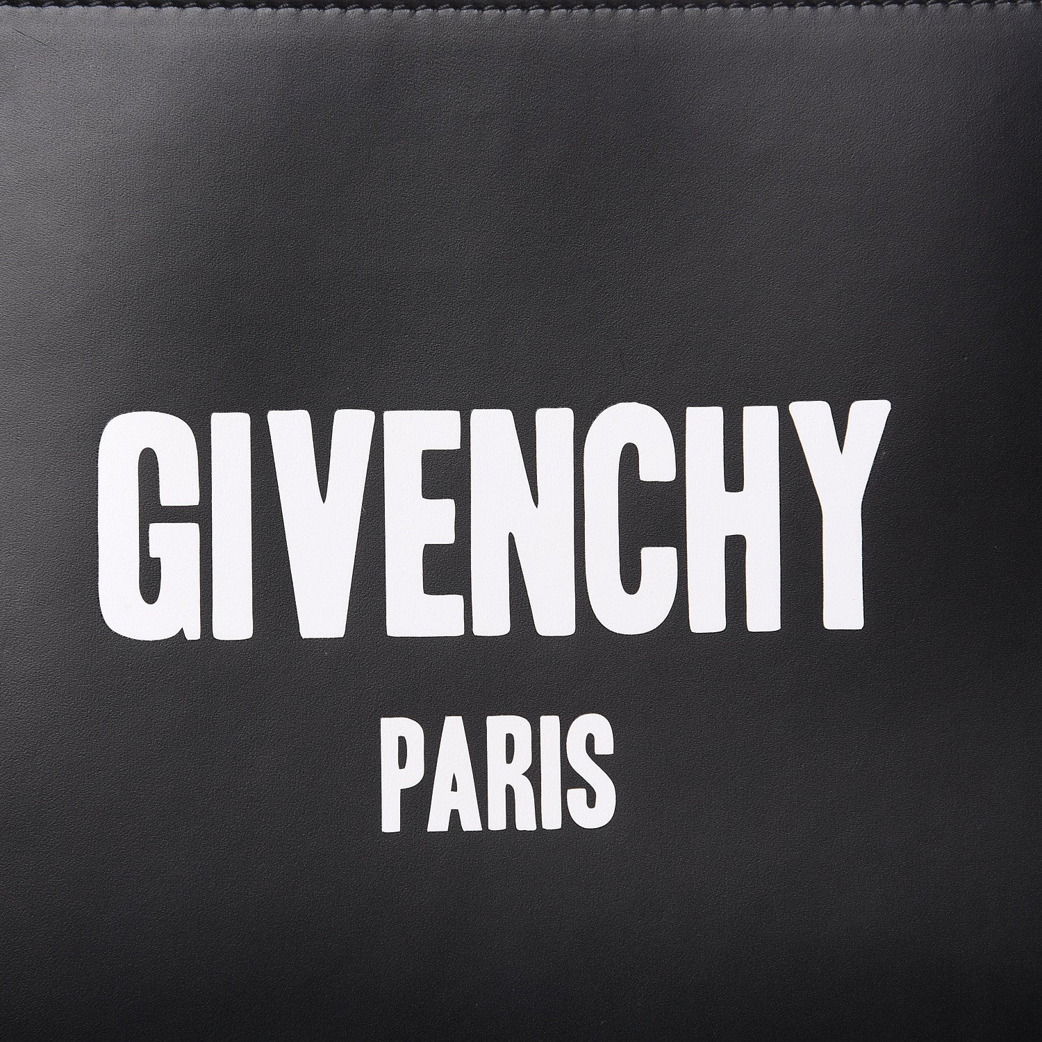 Givenchy Calfskin Medium Logo Pouch Black 7 of 10