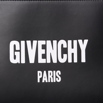 Givenchy Calfskin Medium Logo Pouch Black 7 of 10