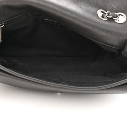 Chanel Caviar Quilted Large Now and Forever Flap Black 5 of 11