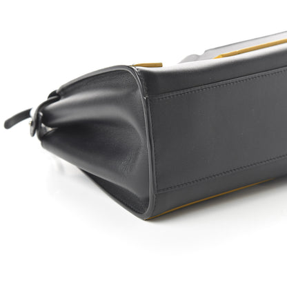 Fendi Nappa FF Mini Peekaboo Iconic Satchel Black 6 of 10