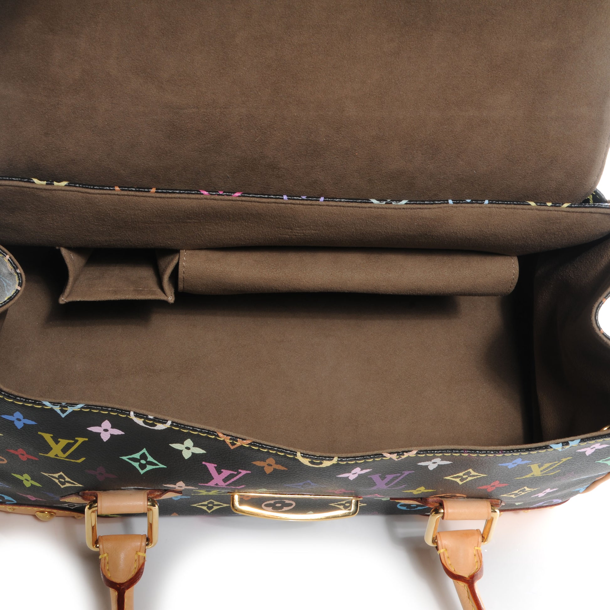 Louis Vuitton Monogram Multicolor Beverly GM Black 5 of 9