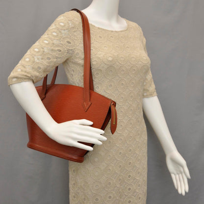 Louis Vuitton Epi Saint Jacques PM Long Straps Fawn 2 of 10