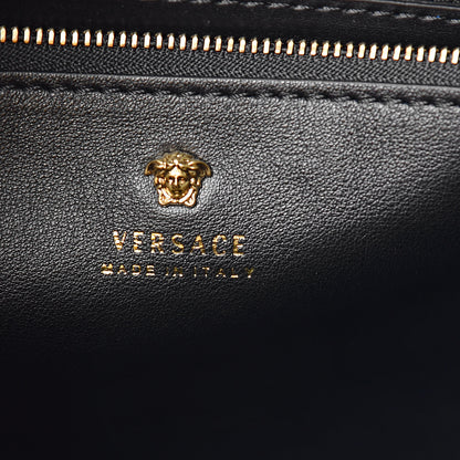 Versace Vitello Quilted Medium Palazzo Empire Bag Black 7 of 14