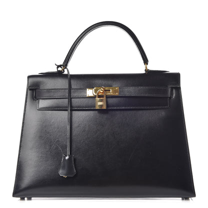 Hermes Box Kelly Sellier 32 Black 1 of 41