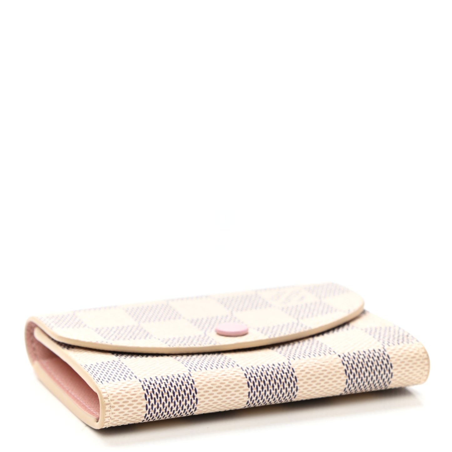 Damier Azur Rosalie Coin Purse Rose Ballerine