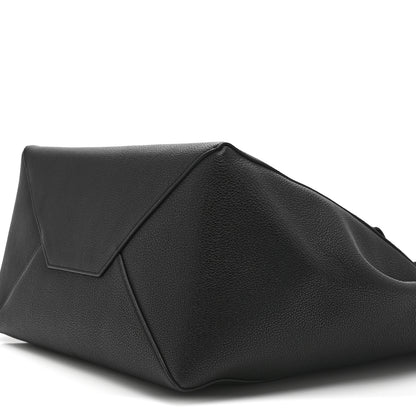 Celine Soft Grained Calfskin Small Belt Cabas Phantom Black 10 of 10