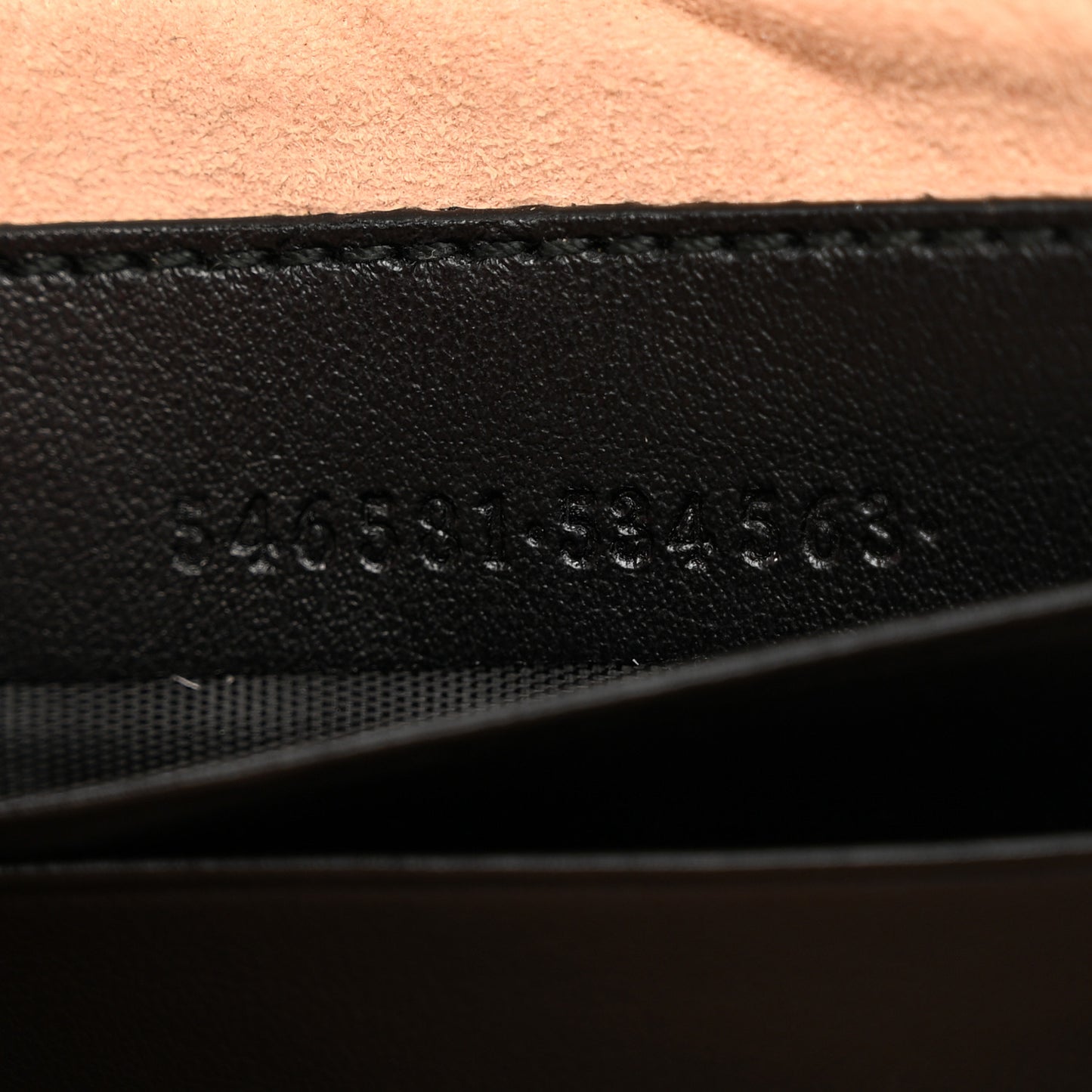 Calfskin Matelasse Mini GG Marmont Chain Crossbody Bag Black