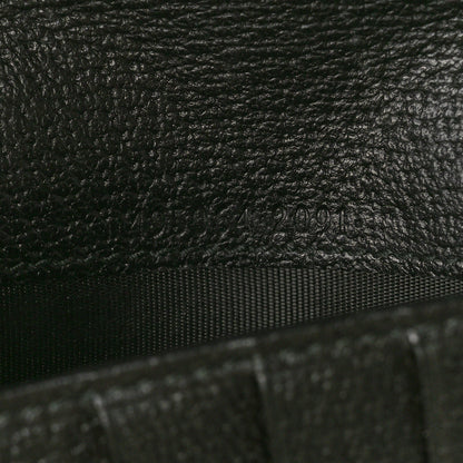 Gucci Dollar Calfskin Bee Star Zip Around Wallet Black 7 of 8