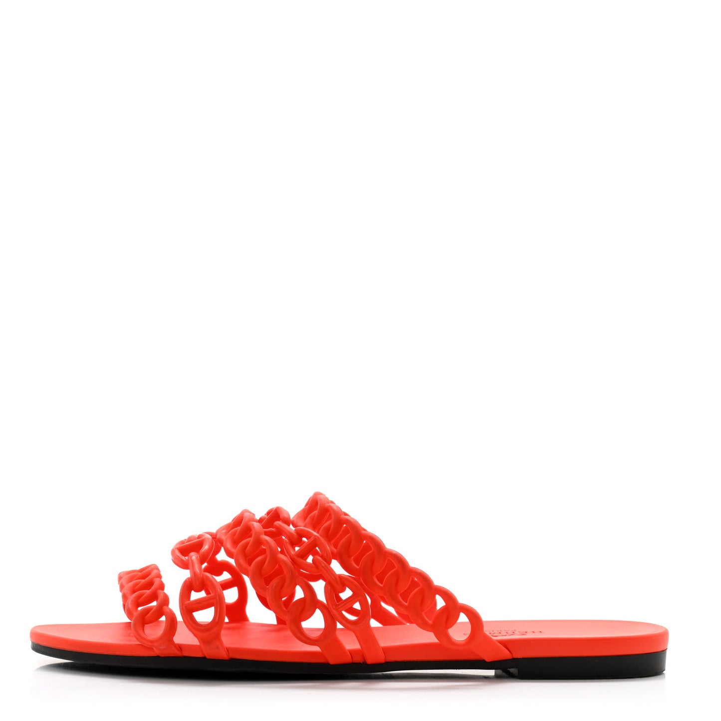 Rubber Chaine d'Ancre Nude Sandals 36 Pavot