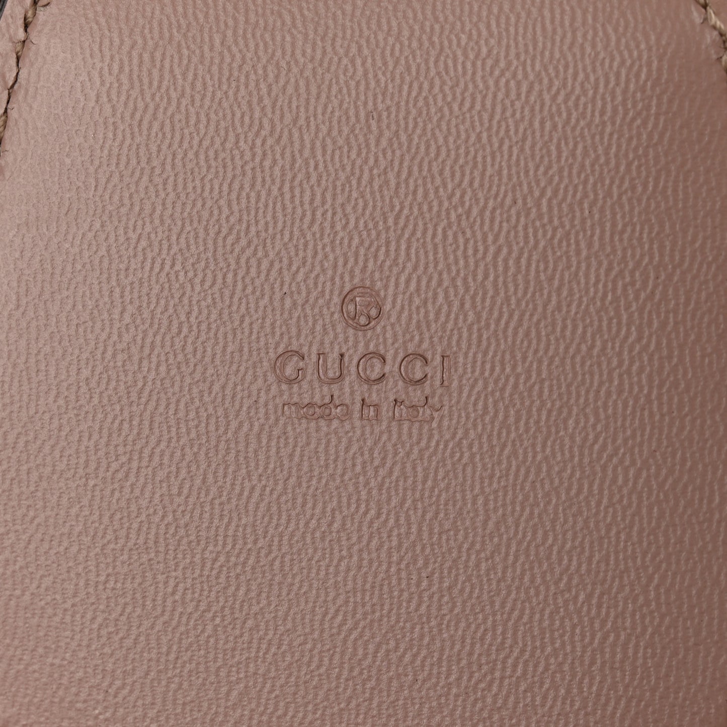 Textured Calfskin Monogram Small Reversible GG Tote Dark Cipria