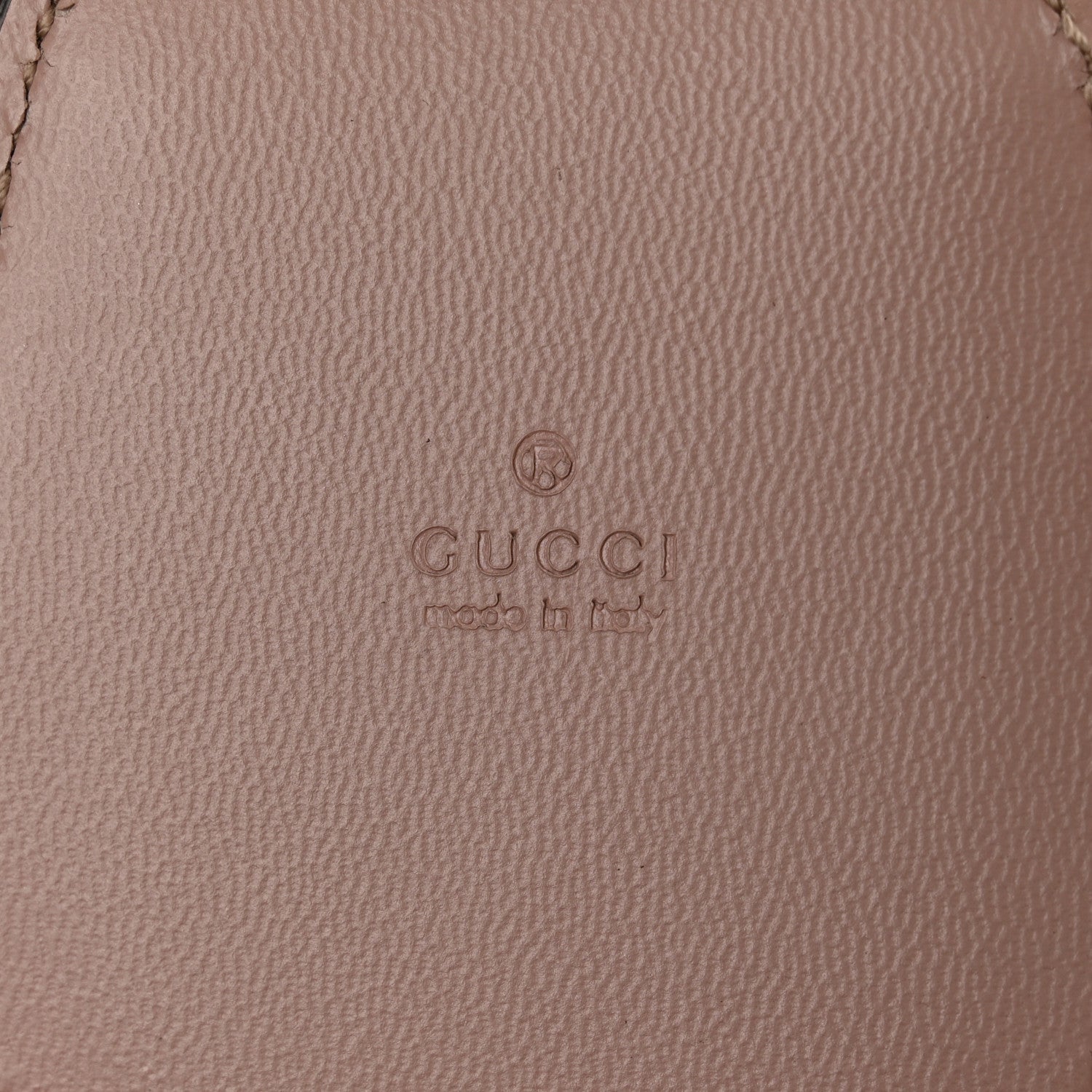Gucci Textured Calfskin Monogram Small Reversible GG Tote Dark Cipria 11 of 17