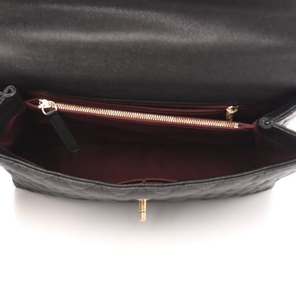 Chanel Caviar Quilted Medium Coco Handle Flap Black 5 of 10