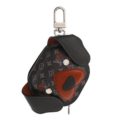Louis Vuitton Monogram 57th Street NYC Dog Bag Charm Key Holder Brown 1 of 9