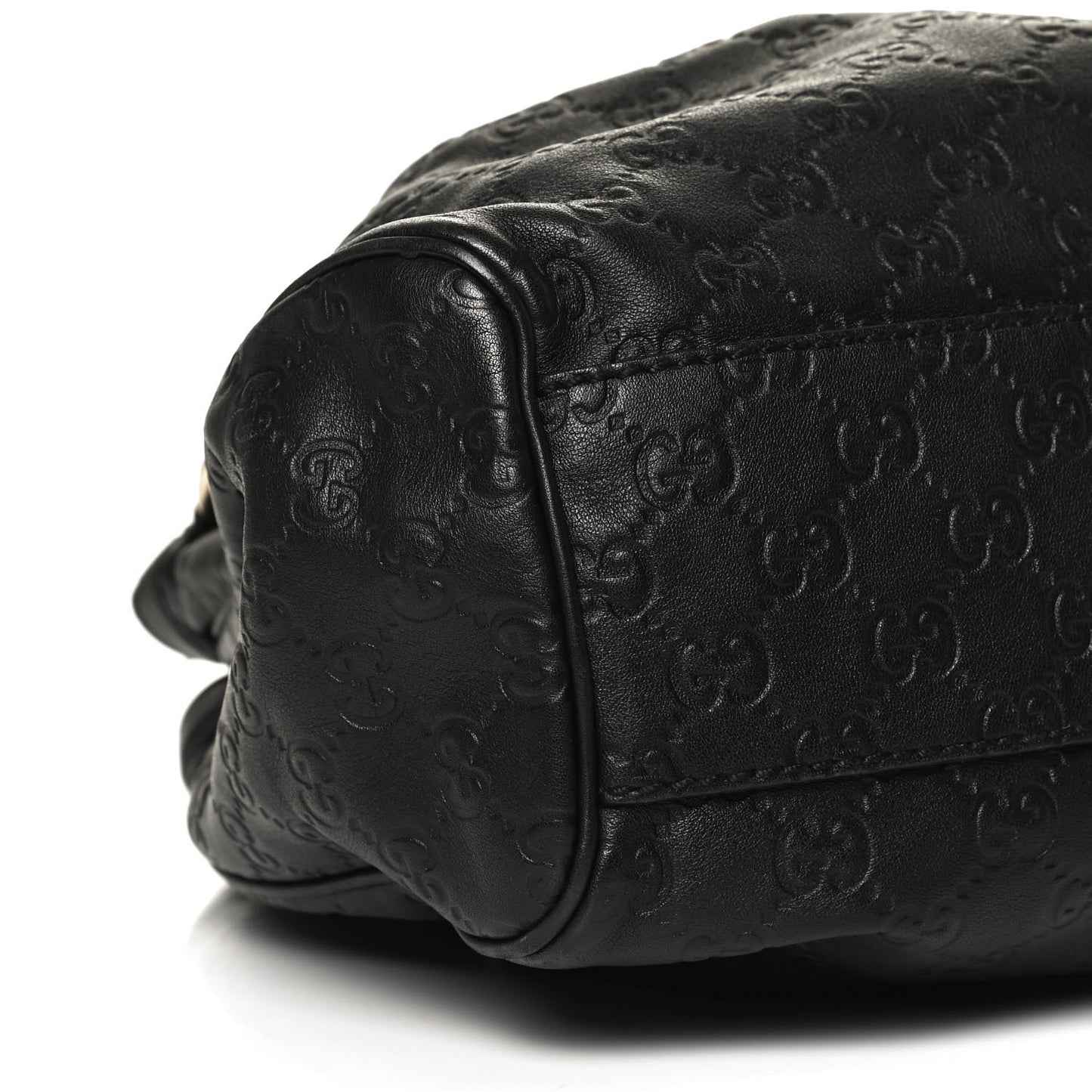 Guccissima Medium Sukey Tote Black