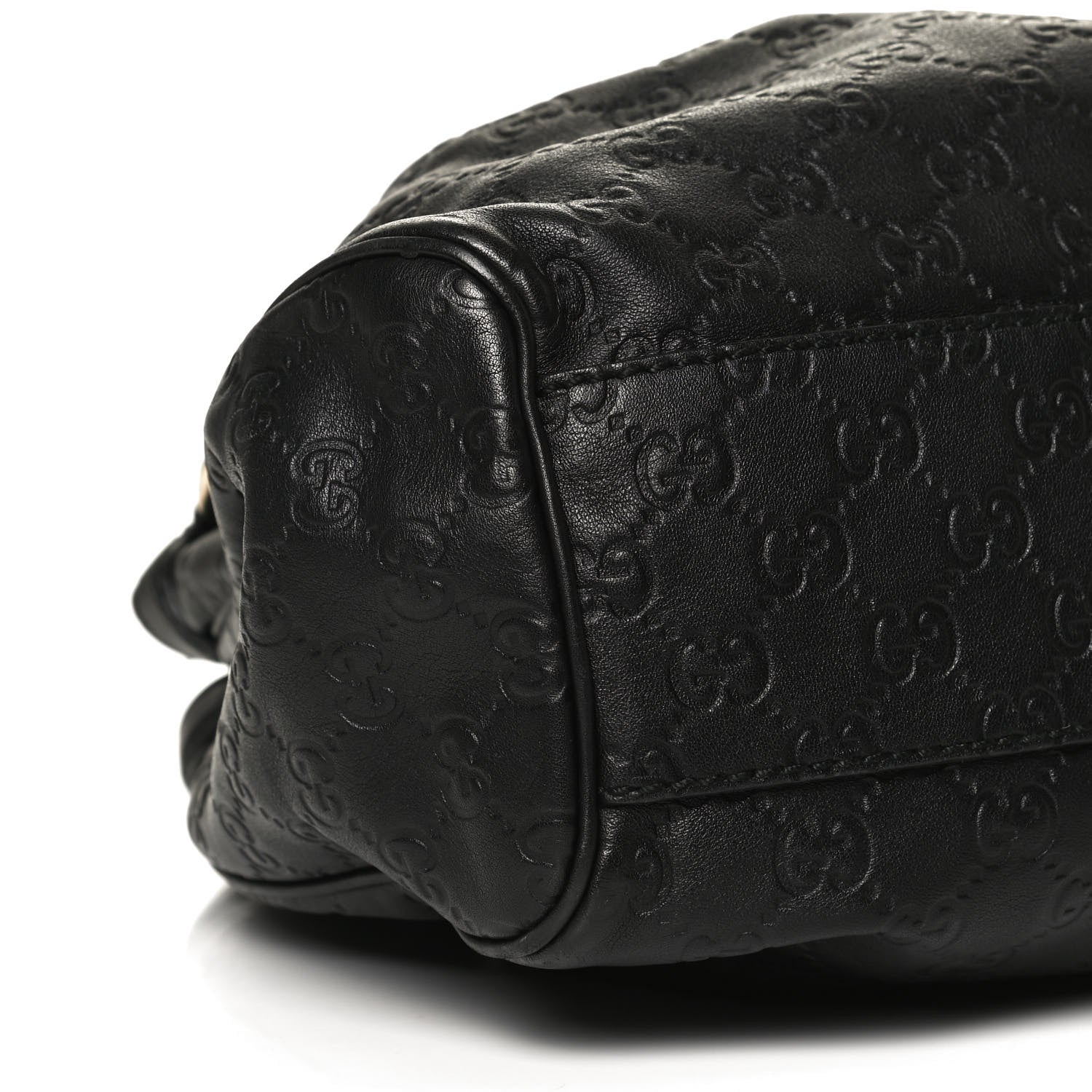 Gucci Guccissima Medium Sukey Tote Black 10 of 11