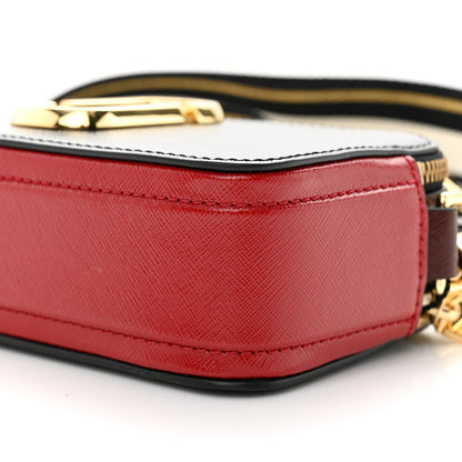 Marc Jacobs Saffiano Small Snapshot Camera Bag Black Multicolor 10 of 10