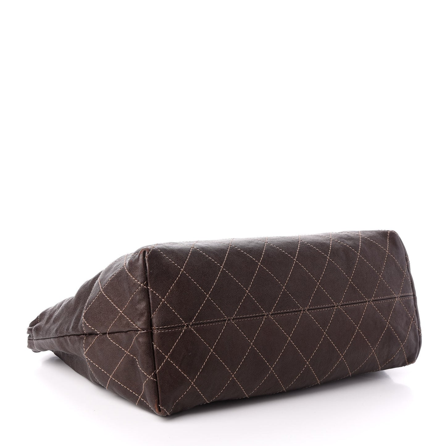 Metallic Calfskin Baby Coco Cabas Bronze