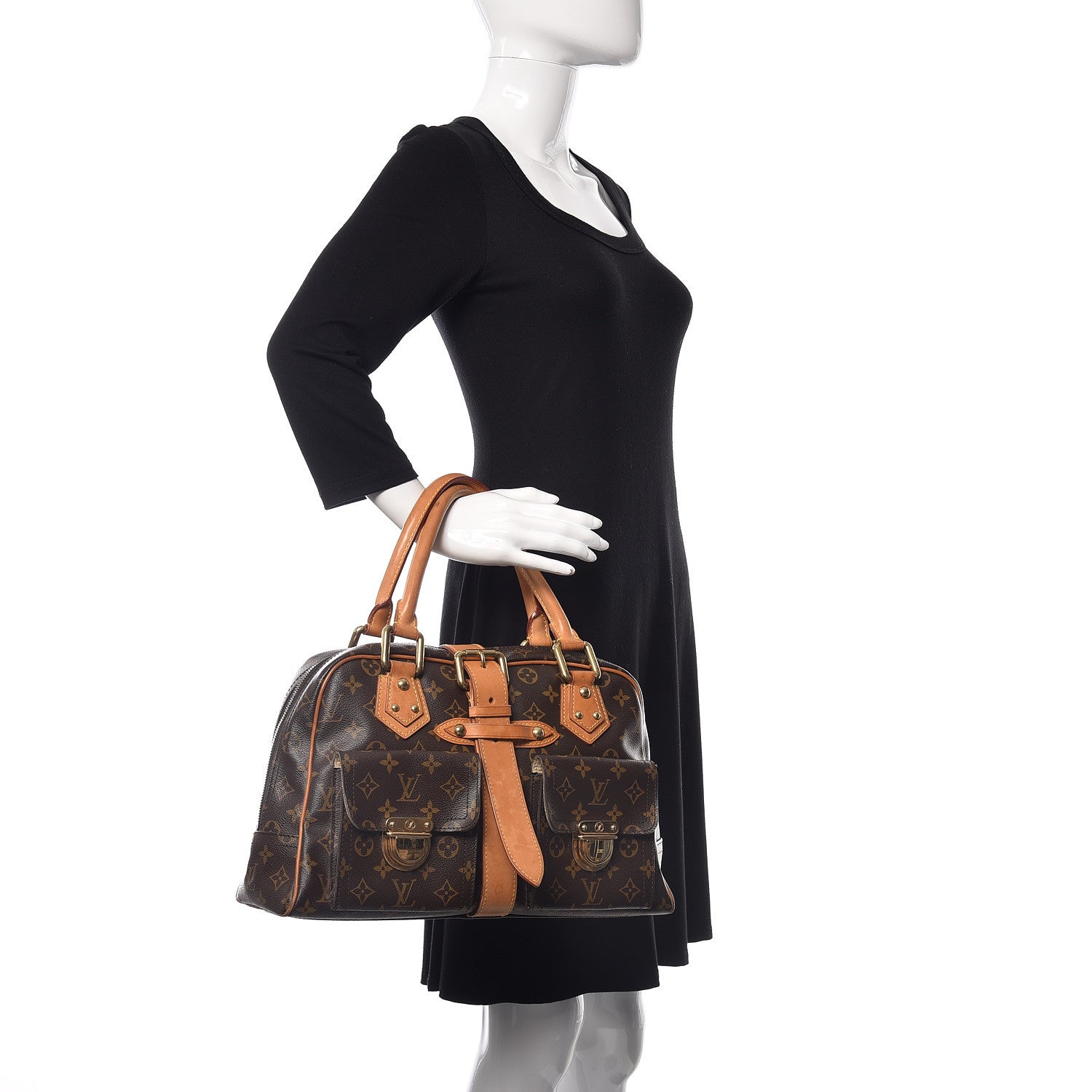 Louis Vuitton Monogram Manhattan GM 2 of 18