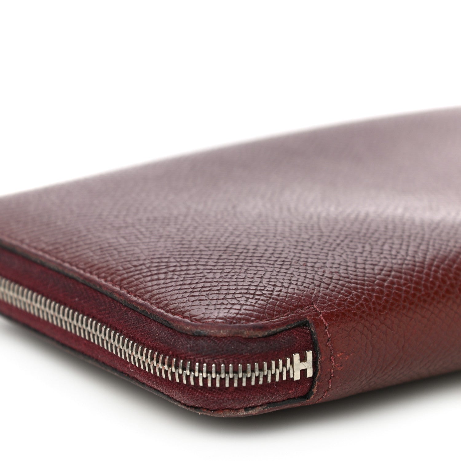 Hermes Epsom Silk'In Wallet Bordeaux 8 of 20