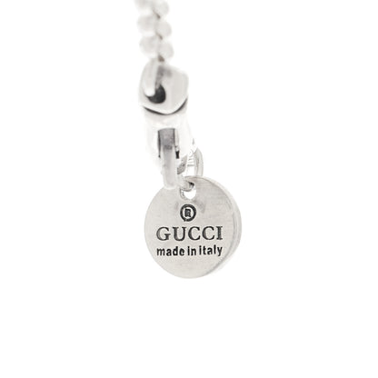 Gucci Sterling Silver Blind for Love Heart Pendant Necklace 6 of 6