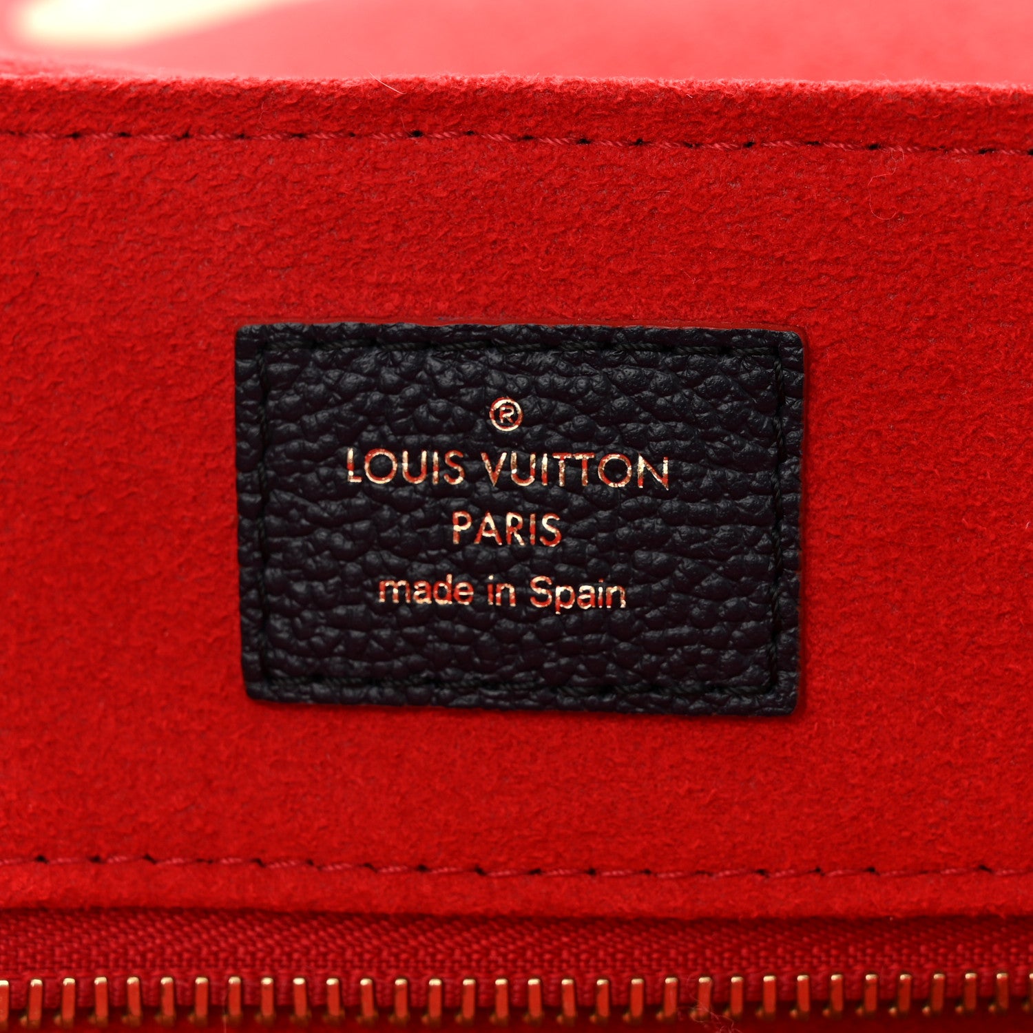 Louis Vuitton Empreinte Georges MM Marine Rouge 6 of 10