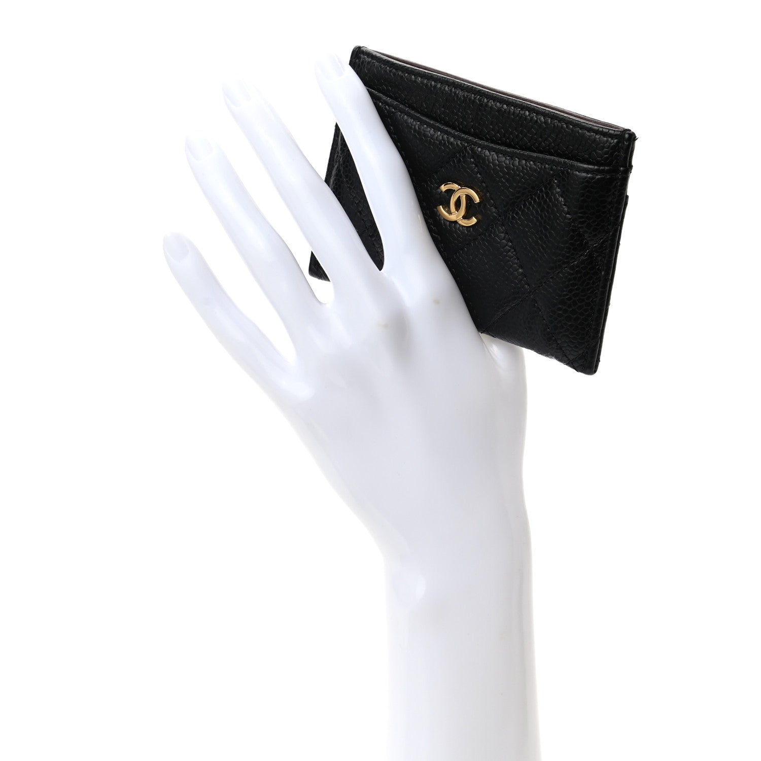 Chanel Caviar Quilted Card Holder Black 2 of 8