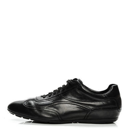 Louis Vuitton Calfskin Sneakers 8.5 Black 1 of 8
