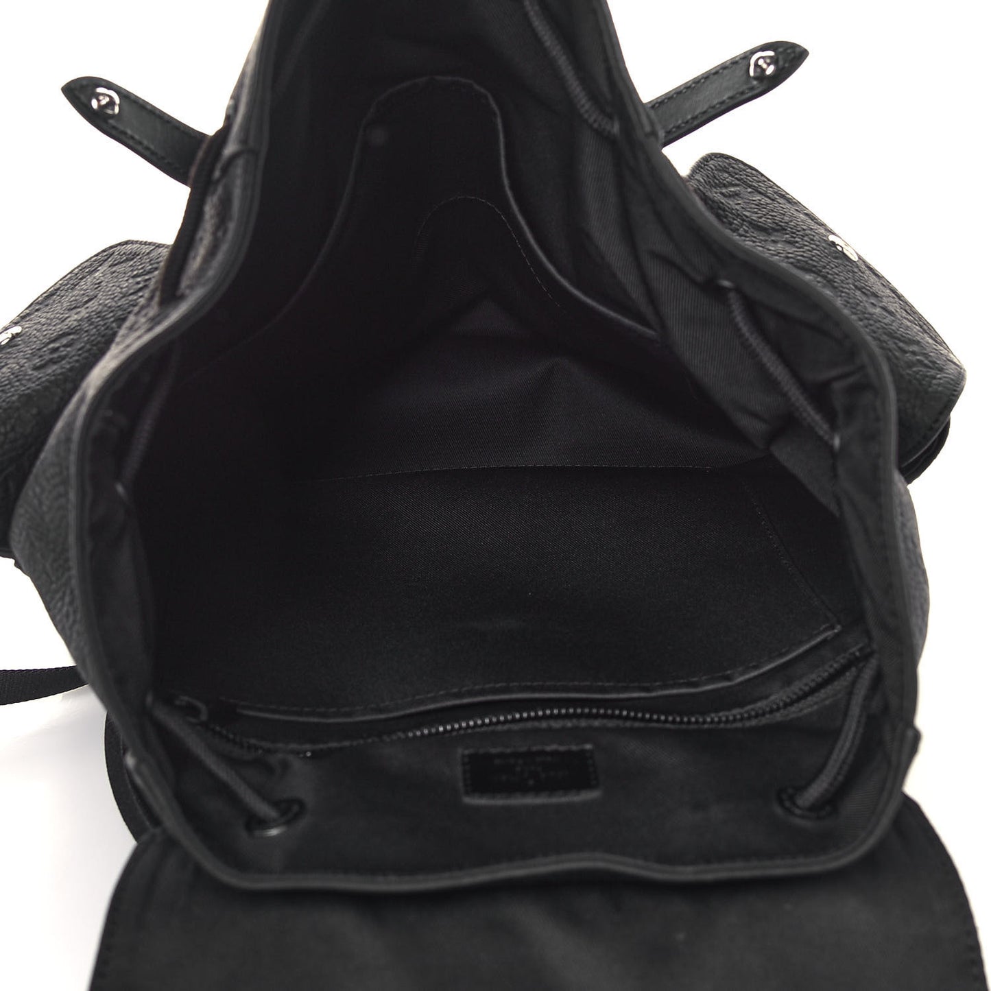 Taurillon Monogram Christopher MM Backpack Black