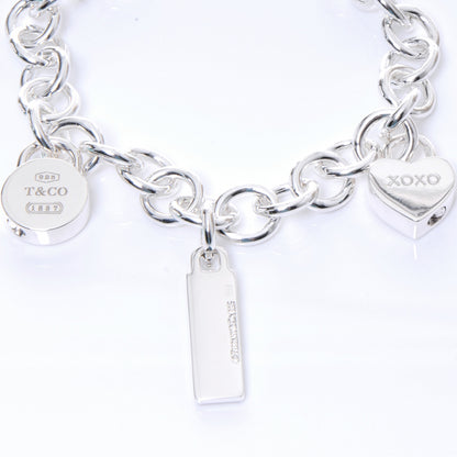 Tiffany Sterling Silver Charm Bracelet 3 of 4