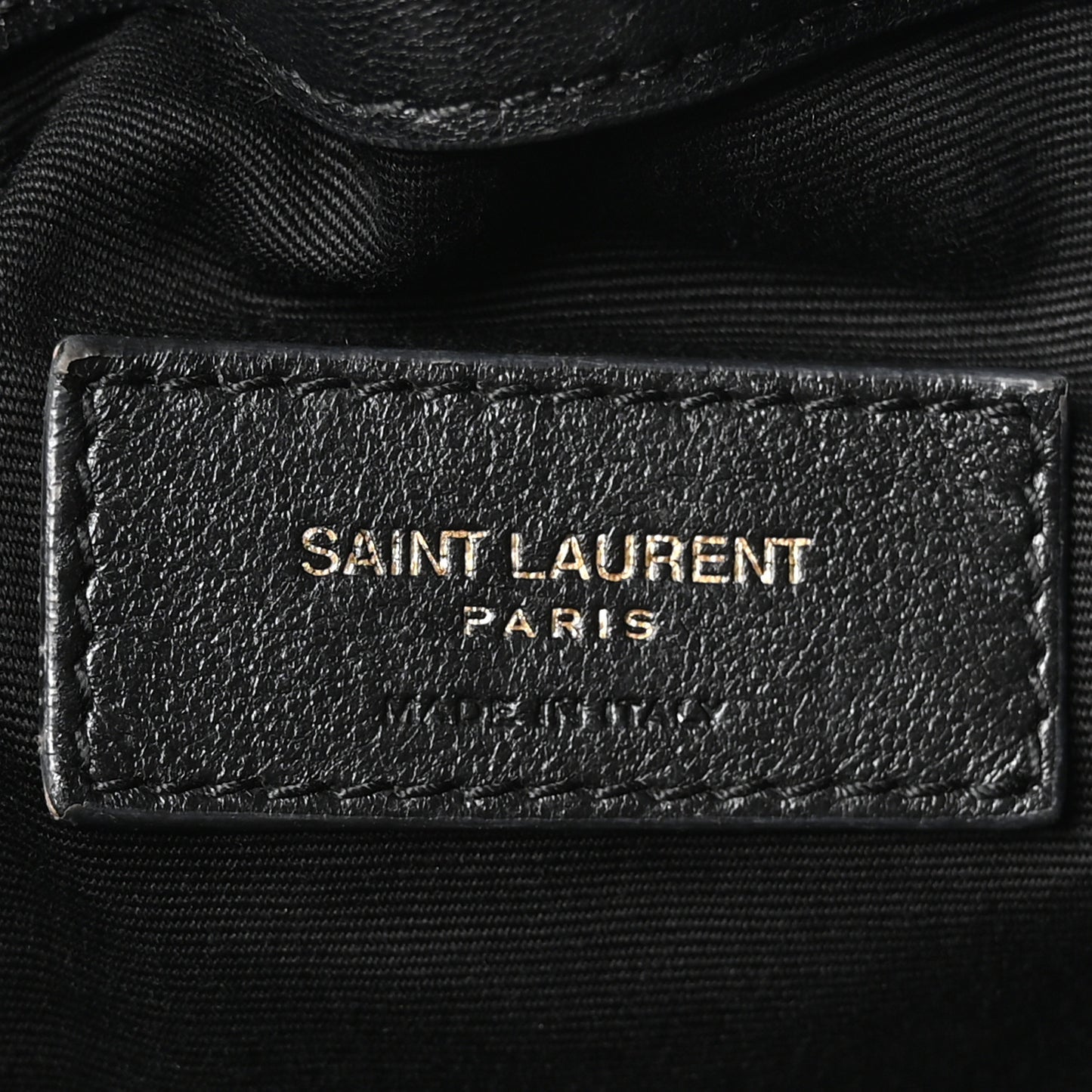 Lambskin Small Jamie Shopping Tote Black