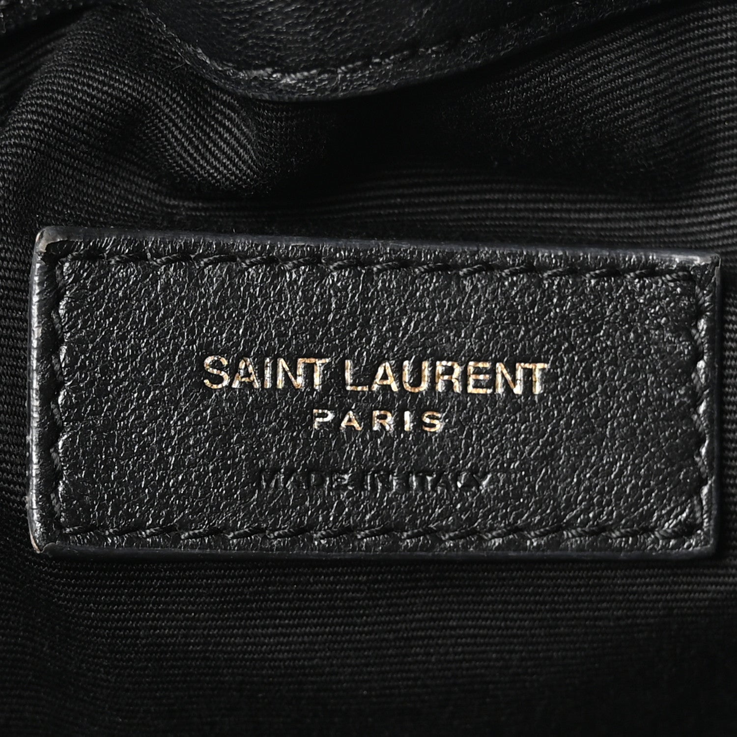 Saint Laurent Lambskin Small Jamie Shopping Tote Black 7 of 12