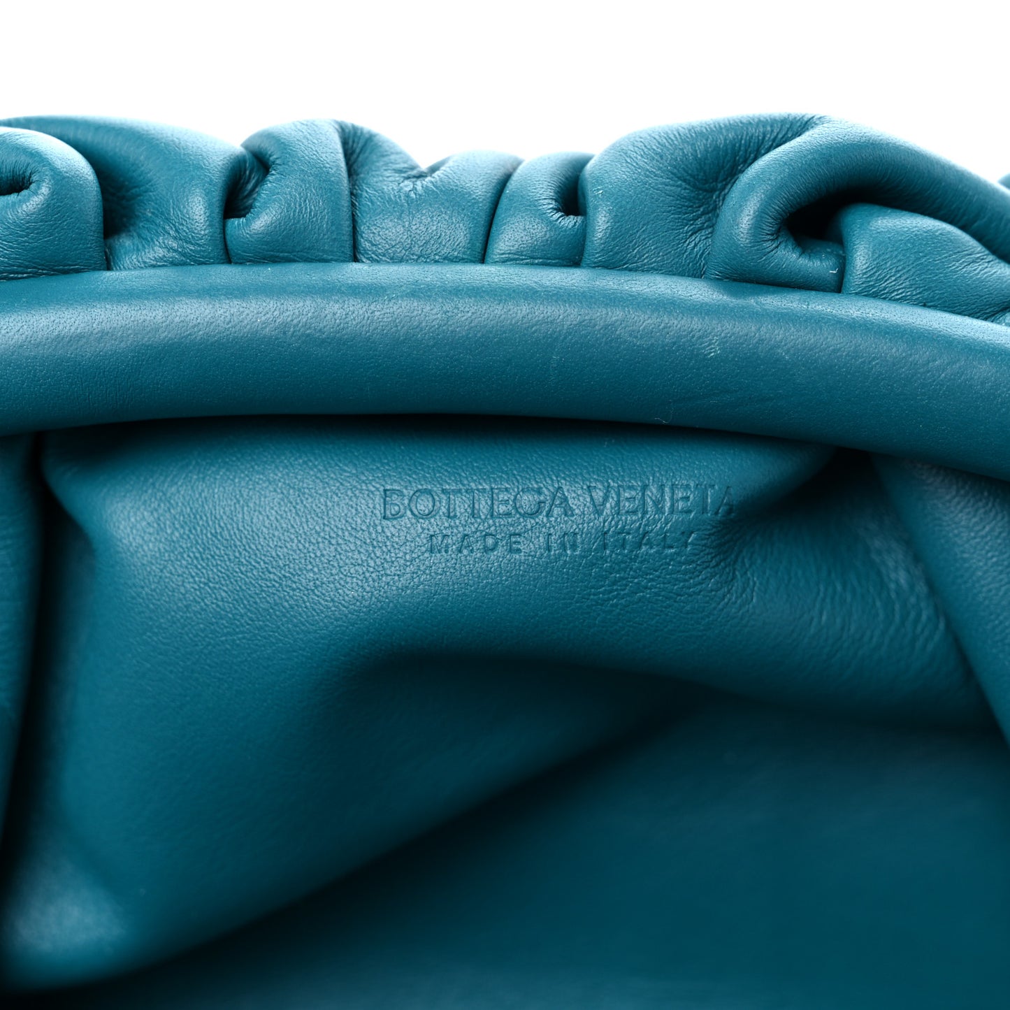 Butter Calfskin The Mini Pouch Linoleum