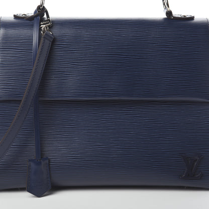 Louis Vuitton Epi Cluny MM Indigo 7 of 9