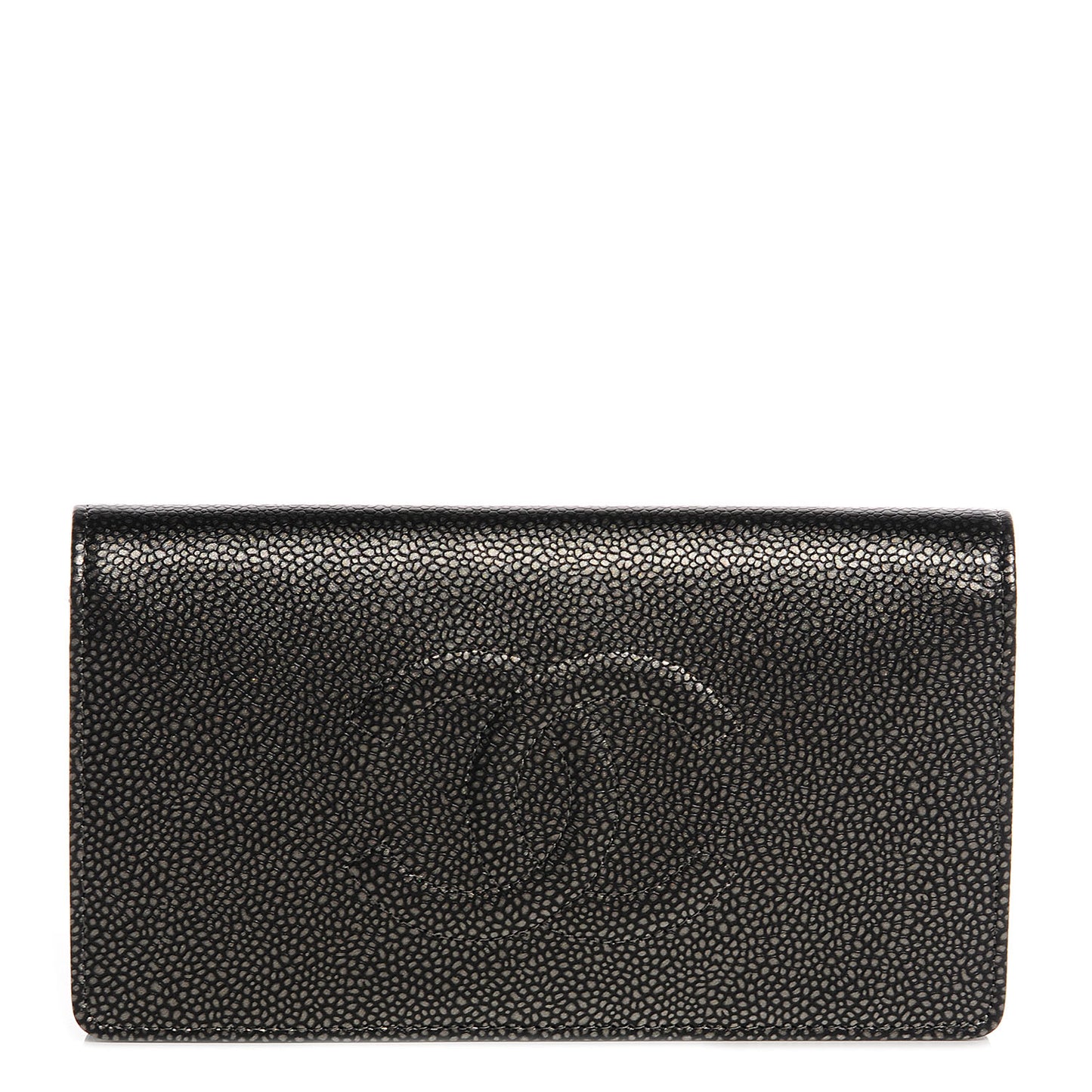 Caviar Yen Wallet Dark Silver