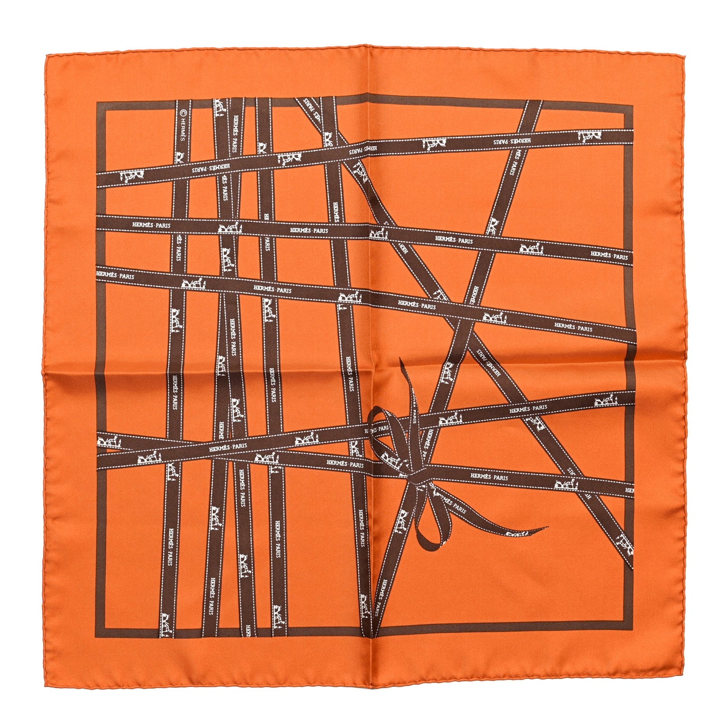 Silk Bolduc Pocket Square Scarf