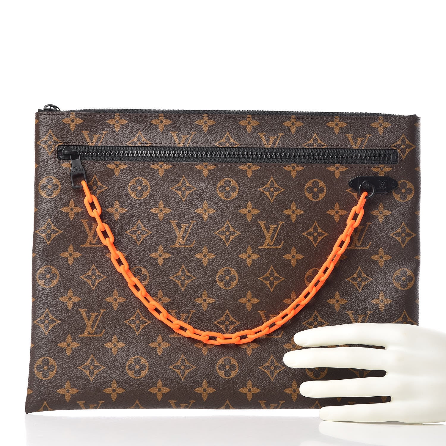 Louis Vuitton Monogram Solar Ray A4 Pouch 2 of 9