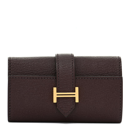 Hermes Chevre Mysore Bearn Multicles 4 Key Holder Rouge H 1 of 9