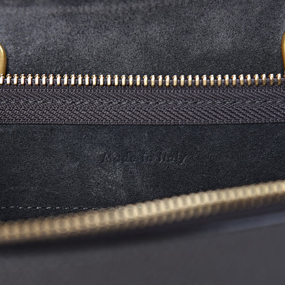 Celine Grained Calfskin Nano Belt Bag Grey 7 of 9