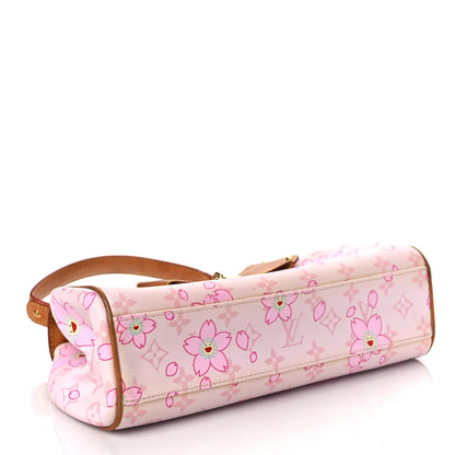 Louis Vuitton Monogram Cherry Blossom Sac Retro Pink 4 of 15