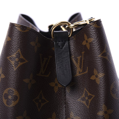 Louis Vuitton Monogram Neonoe MM Black 8 of 9