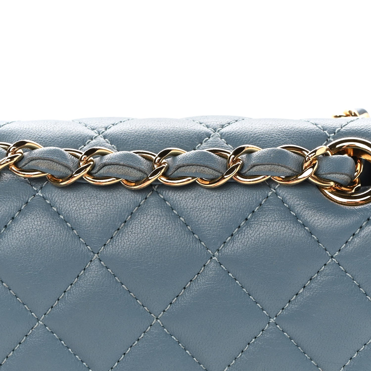 Chanel Lambskin Quilted Mini Urban Spirit Backpack Light Blue 11 of 13
